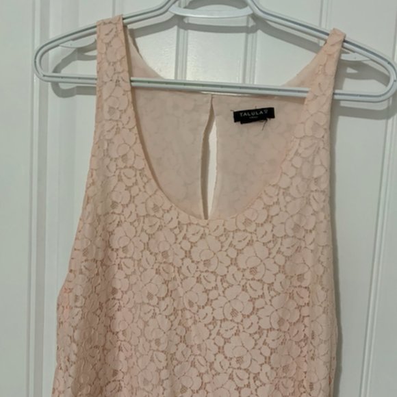 Aritizia Talula "Betty" pink lace tank top - Picture 2 of 6